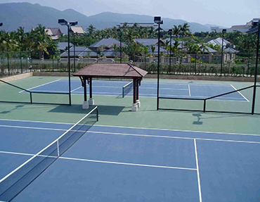 硅PU網(wǎng)球場地